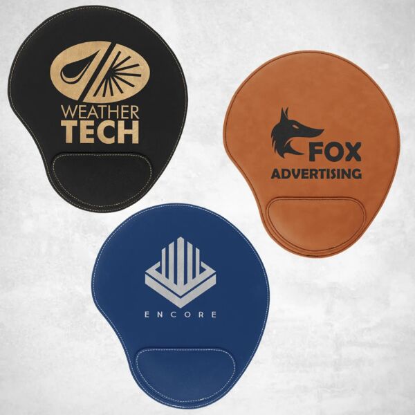 Blank Laserable Leatherette Mouse Pad Thumbnail