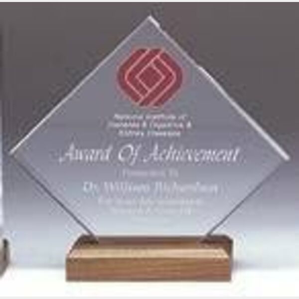 5" x 5" Diamond Acrylic (Base not included) Thumbnail