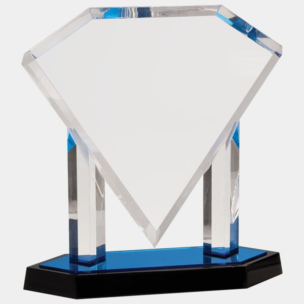 11 3/4" Floating Diamond Acrylic Thumbnail