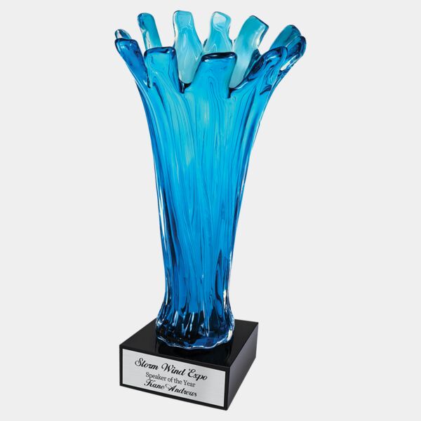 12 1/2" Cup Art Glass Thumbnail