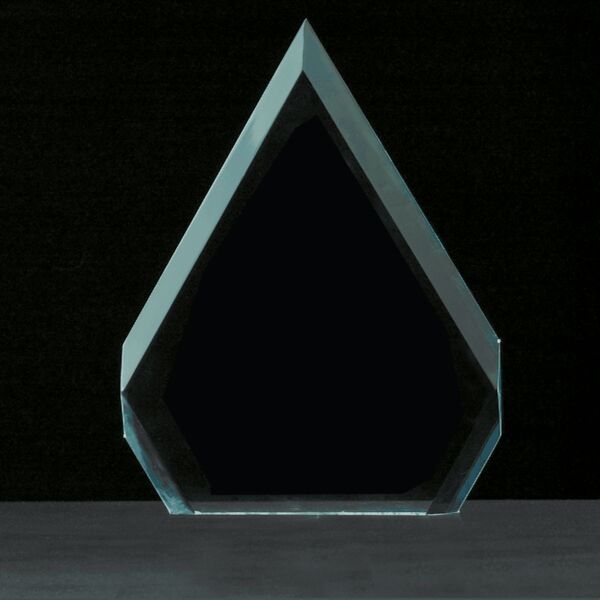 7" x 9" Diamond Series Jade Acrylic Award-Upright Only Thumbnail