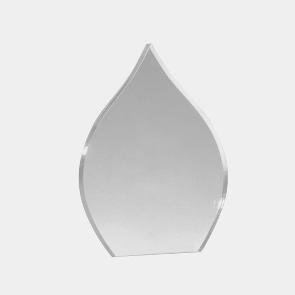 8 1/4" Flame Acrylic with Pop-Out Center- Replacement Pop-Out Upright Only. Thumbnail