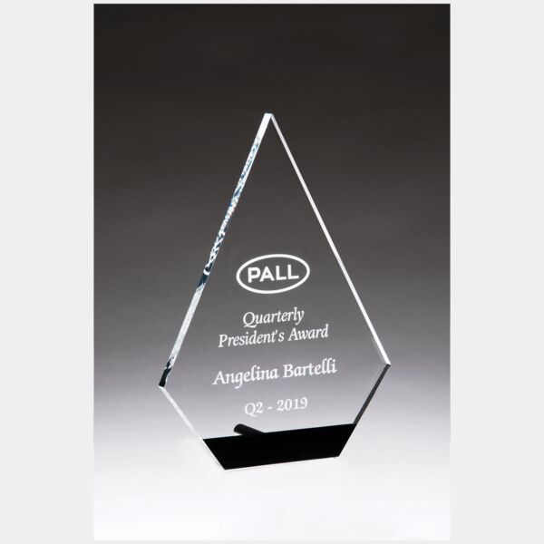 5" x 7" Diamond Series Acrylic with Accent and Post Thumbnail