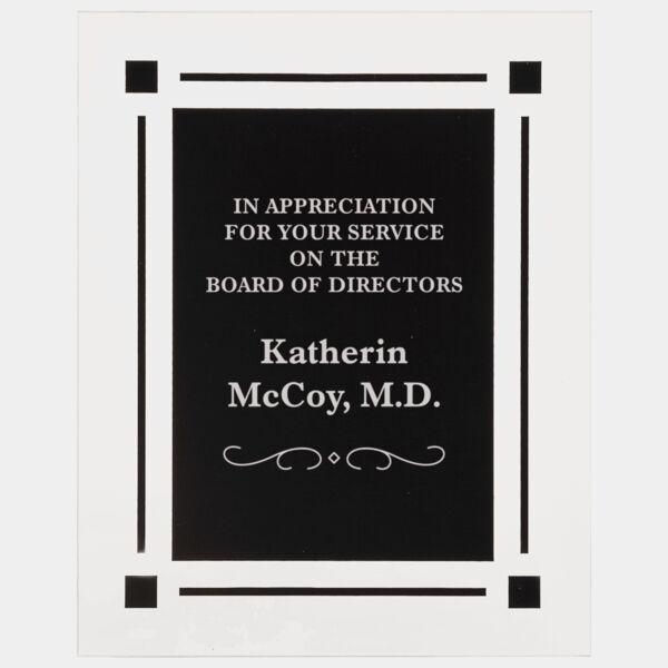 8" x 10" Solid Acrylic -Plaq Thumbnail