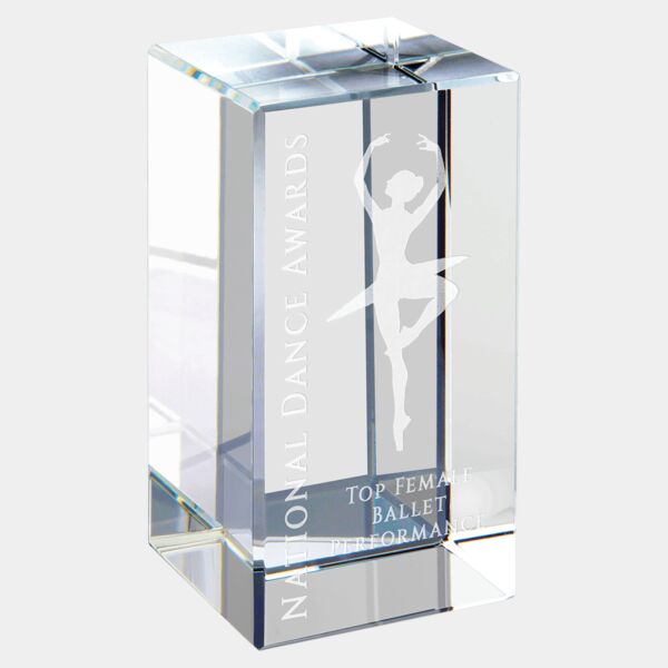 2" x 4" Crystal Block Thumbnail