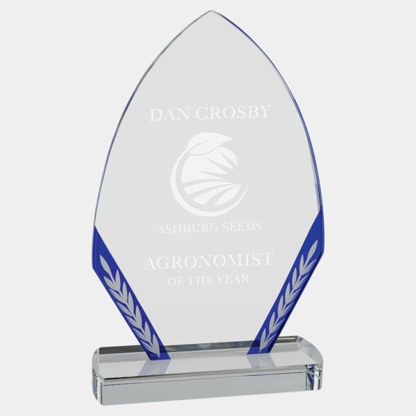 9 1/2" Diamond Edge Glass Thumbnail