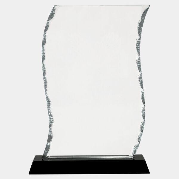 8 1/4" Scroll Facet Glass on Base Thumbnail