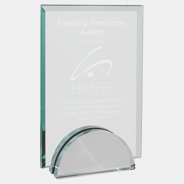 5" x 7 1/4" Apex Series Glass Award Thumbnail