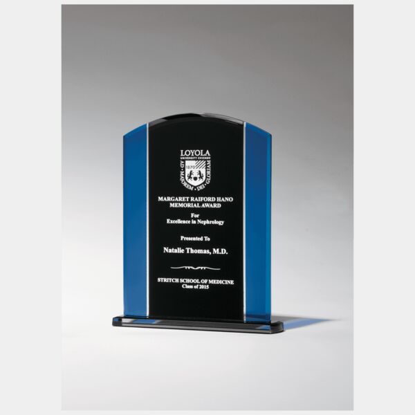 5 5/8" x 7 1/4" Glass with / Silkscreened Upright and Screened Base Thumbnail