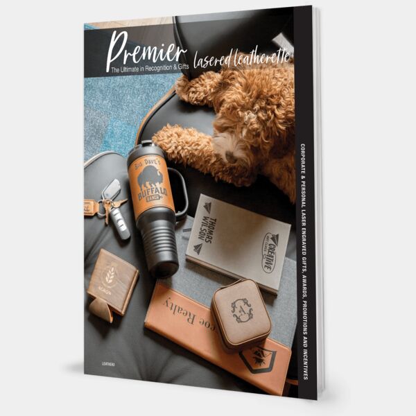 Premier Lasered Leatherette Retail Catalog Thumbnail