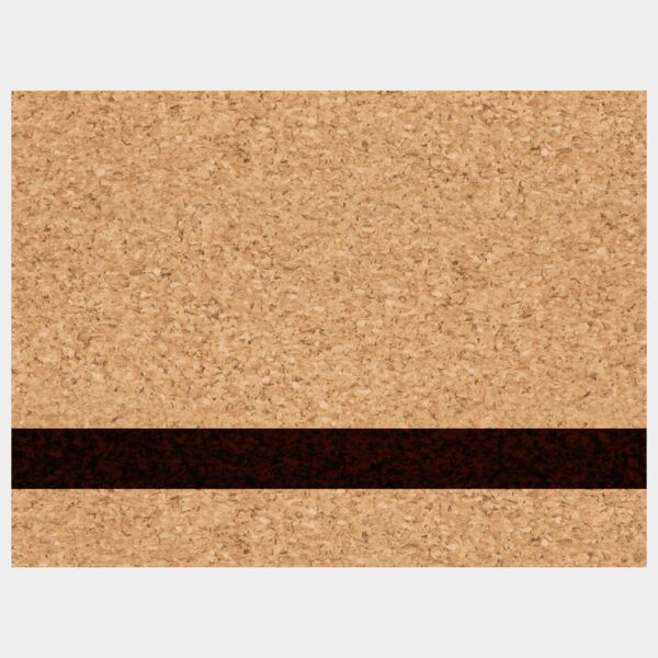 12" x 24" Cork Laserable Leatherette Sheet Stock with Kota Pro Adhesive Thumbnail