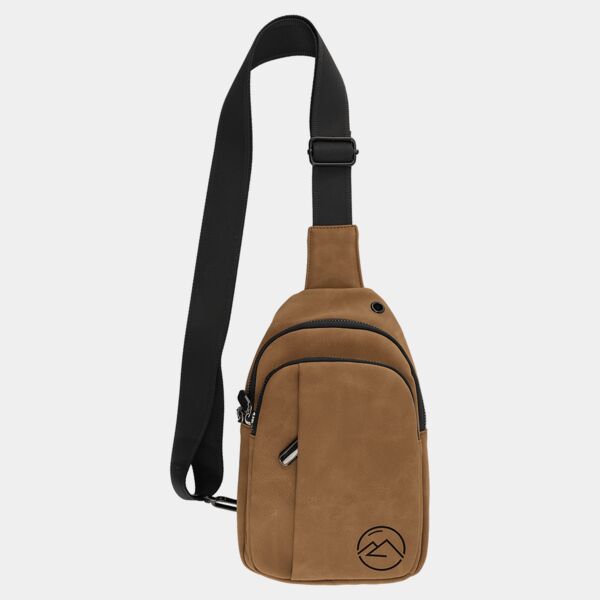 Explorer Bag - Laserable Leatherette, Creekside Collection, Medium Brown Thumbnail