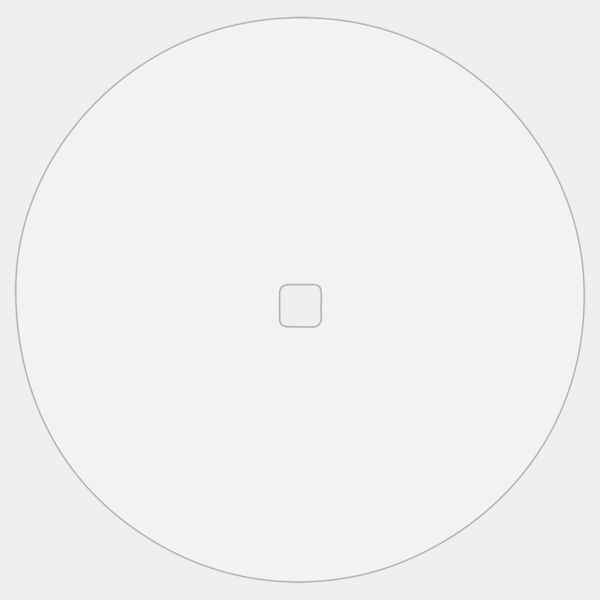 6 7/8" Diameter Dynasub Insert for 3 Quart Polar Camel Serving Bowl Thumbnail