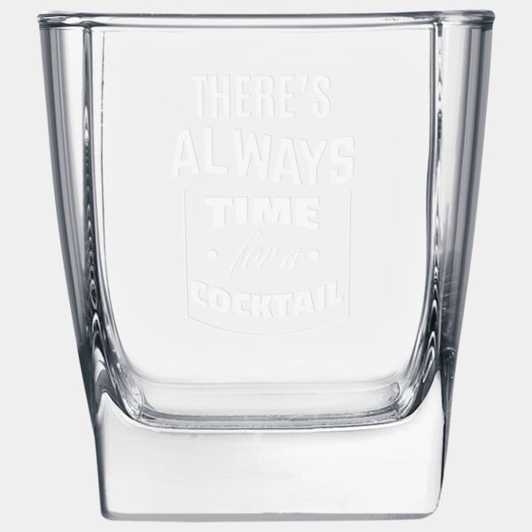 Polar Camel 10 1/2 oz. Square On The Rocks Glass Thumbnail