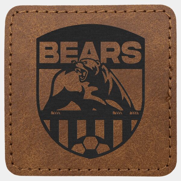 2 1/2" x 2 1/2" Premier Laserable Leatherette Patch with Kota Pro Adhesive - Creekside Collection Thumbnail