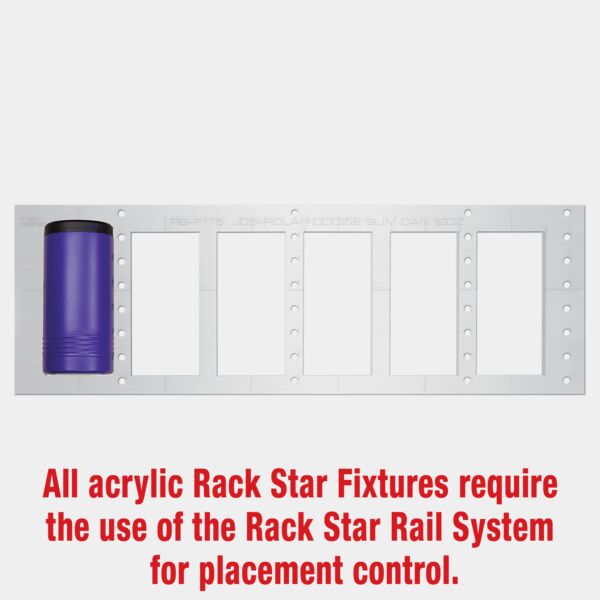 Polar Camel Slim Beverage Holder/Sippy Cup Fixture-Holds 6 Thumbnail