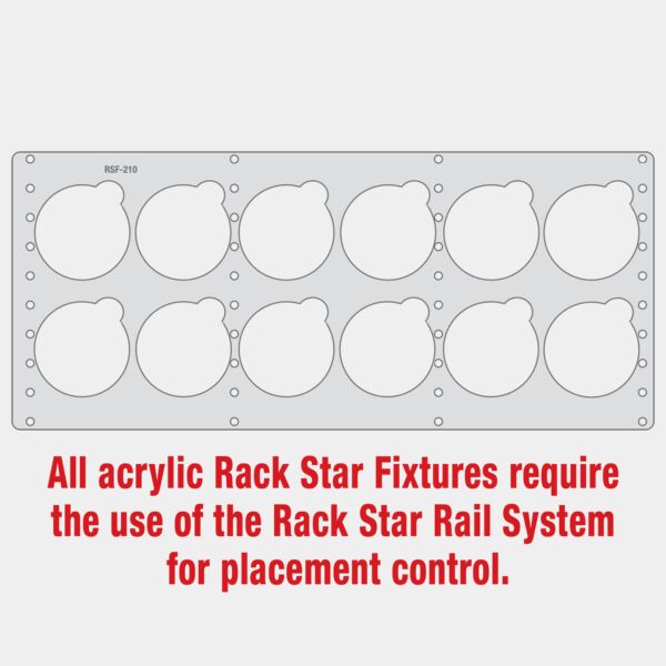 Rack Star Fixture for CGS101 3 1/4" Round Ornament Thumbnail