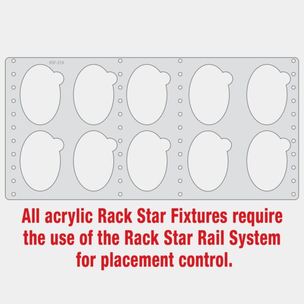 Laserable Leatherette Oval Ornament Fixture Thumbnail