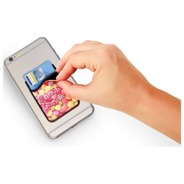 2-in-1 Cell Phone Wallet with Sublimatable & Removable Cleaning Insert Thumbnail