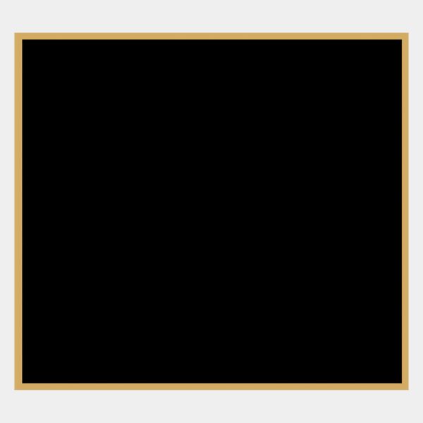 2 1/2" x 2 3/4" Laserable Brass Plaque Plate with Border Thumbnail