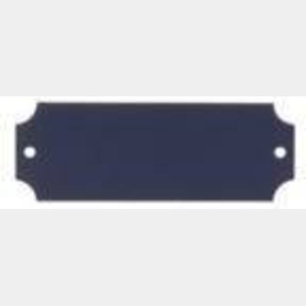 2 1/2" x 7/8" Laserable Aluminum Perpetual Plate Thumbnail