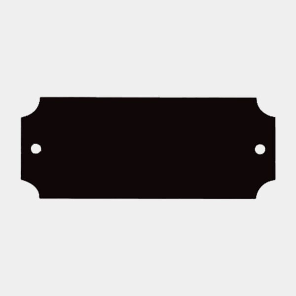 2 1/2" x 1" Brass Laserable Perpetual Plate Thumbnail