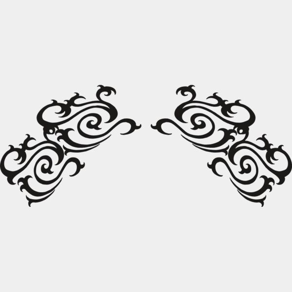 Swirls 12 B W  Thumbnail