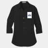 Women's 3/4 Sleeve Carefree Poplin Shirt Thumbnail