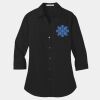 Women's 3/4 Sleeve Carefree Poplin Shirt Thumbnail