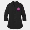 Women's 3/4 Sleeve Carefree Poplin Shirt Thumbnail