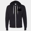 Unisex Heathered French Terry Full-Zip Hooded Sweatshirt Thumbnail